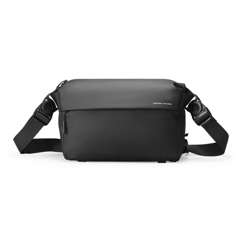 MARK RYDEN Оксфорд Большая емкость Уличный стиль Сумка через плечо Стандартный Мужской Элегантный Черный