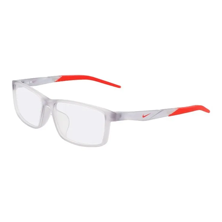 nike Вытесанные по инъекции Квадратные Оправы для очков Мужские Светло-серые