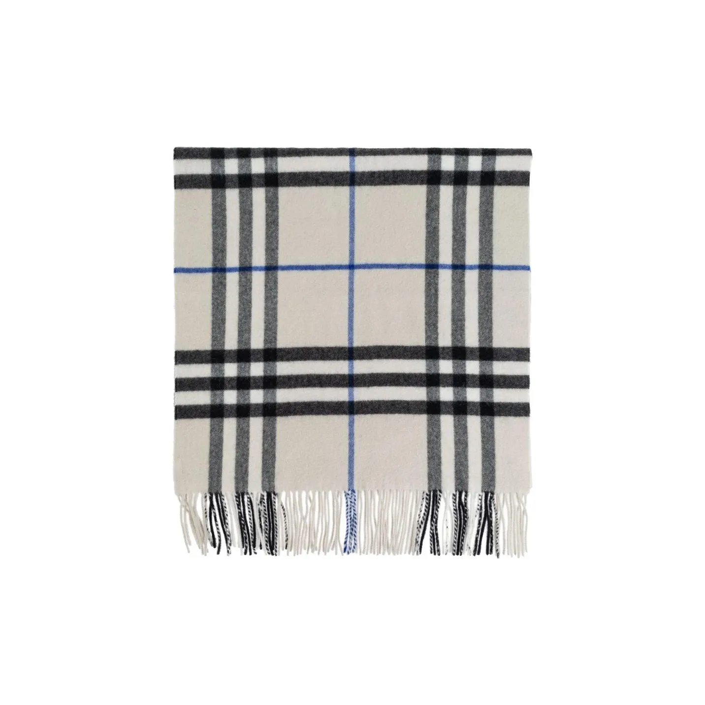 Burberry Wide Check Cashmere Scarf