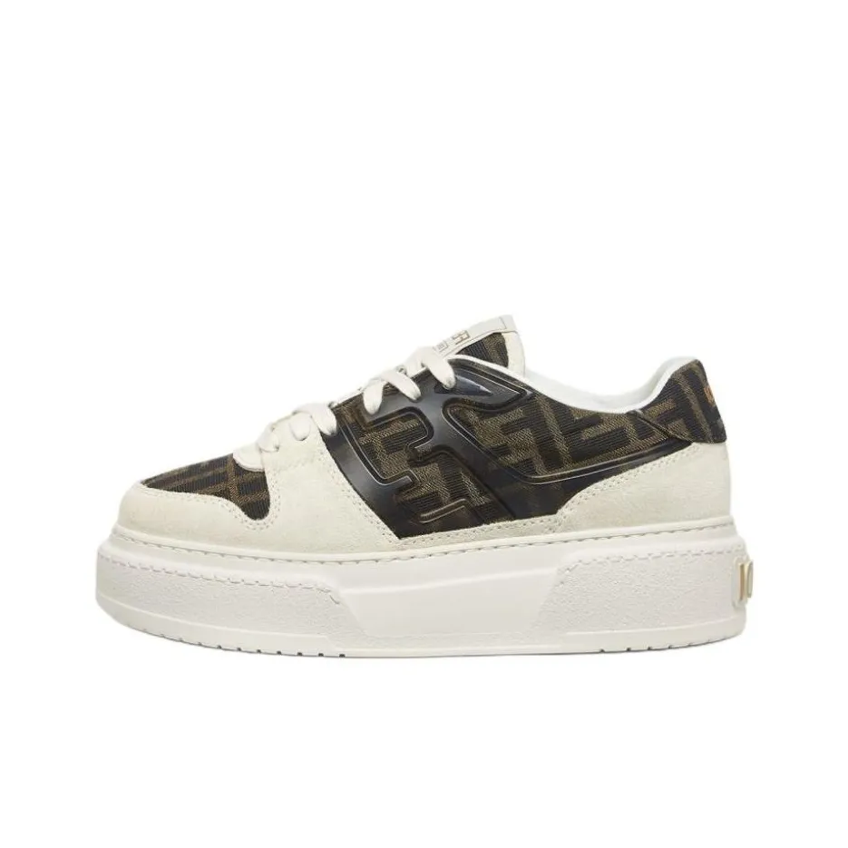 FENDI Match Panelled Low-Top Sneakers Women's