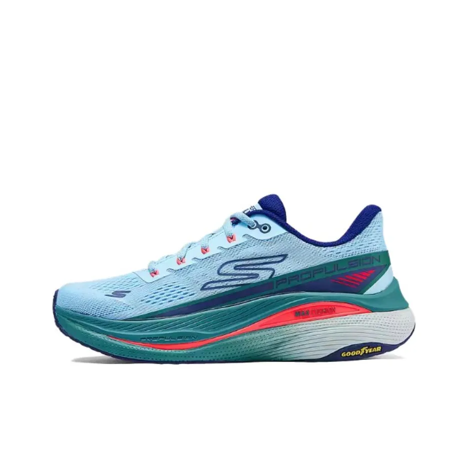 Skechers Women's GO Series Low Top Casual Running Shoes Women's Light Blue