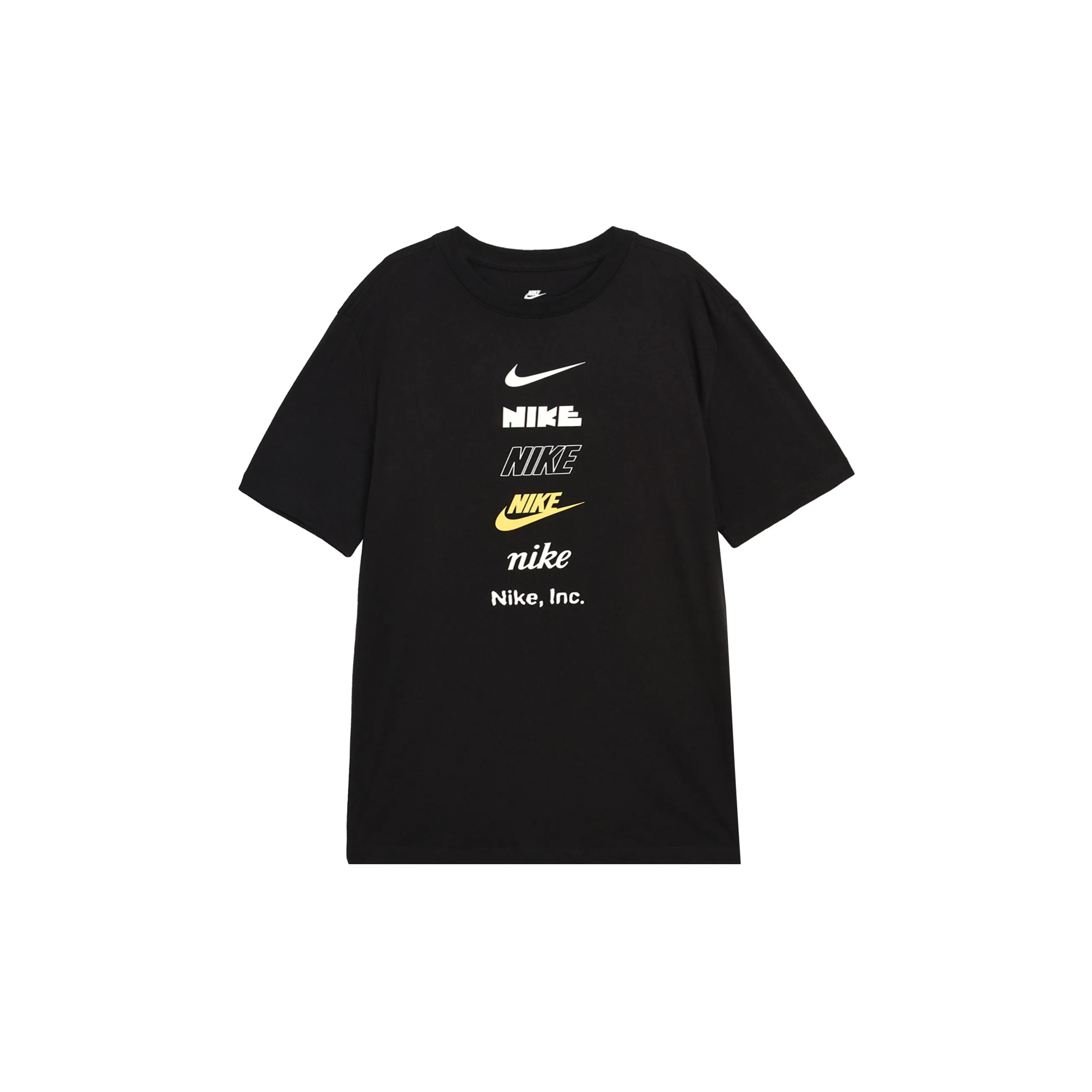 Nike T Shirts Men's Black