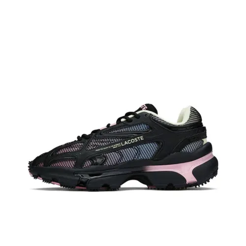 LACOSTE Повседневная обувь Low Top Черный/Розовый Женская
