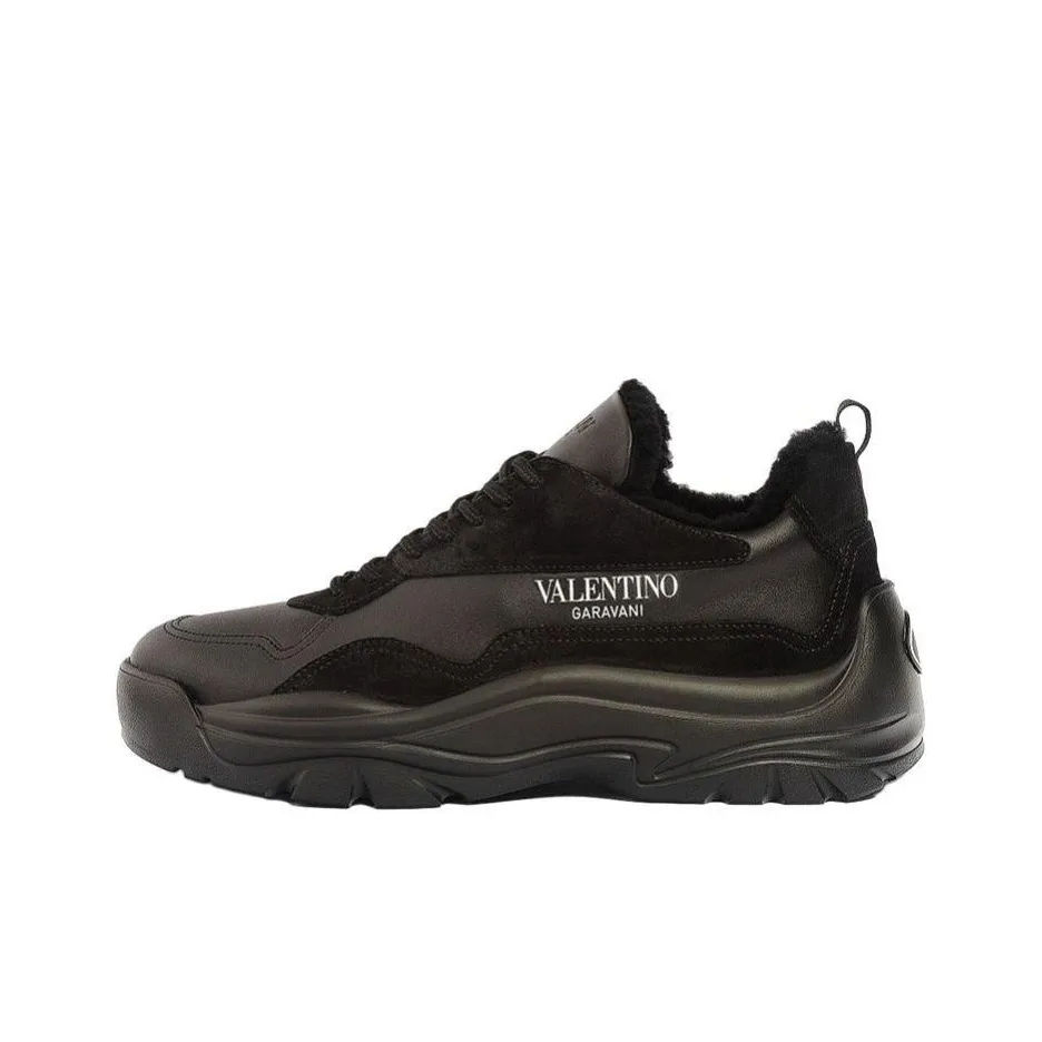 Valentino Gumboy Low Top Casual Shoes Men's Black