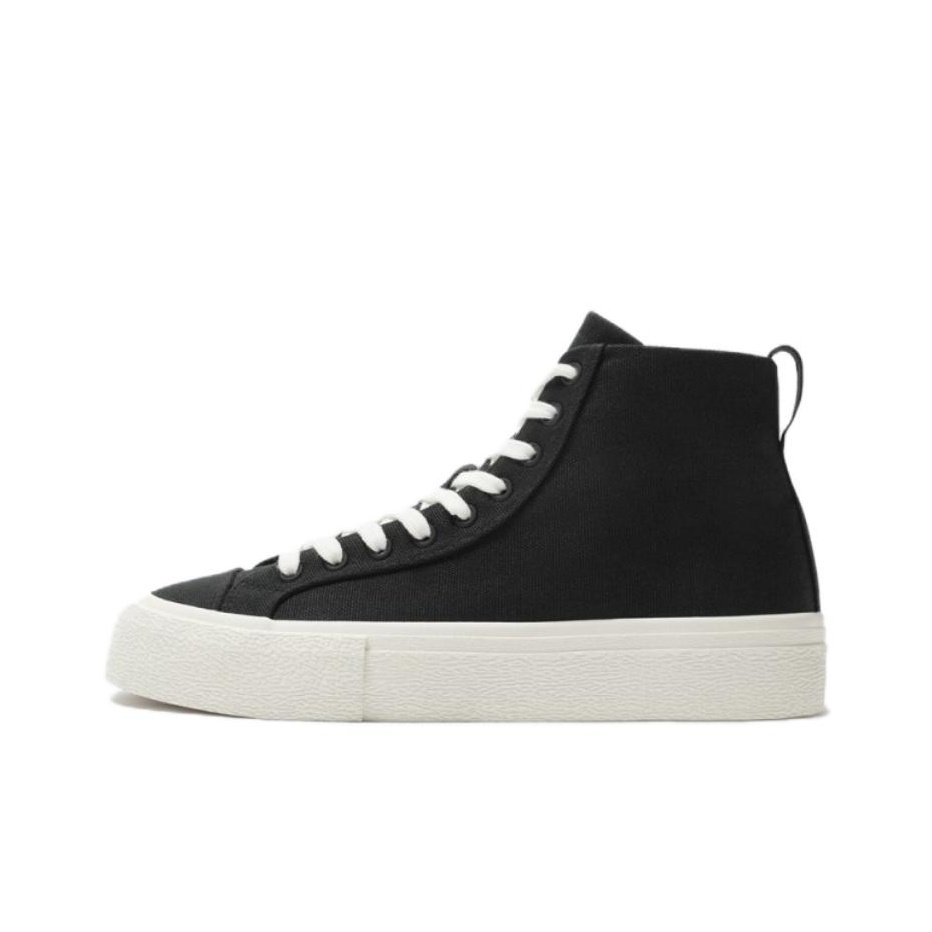 zara black high top sneakers
