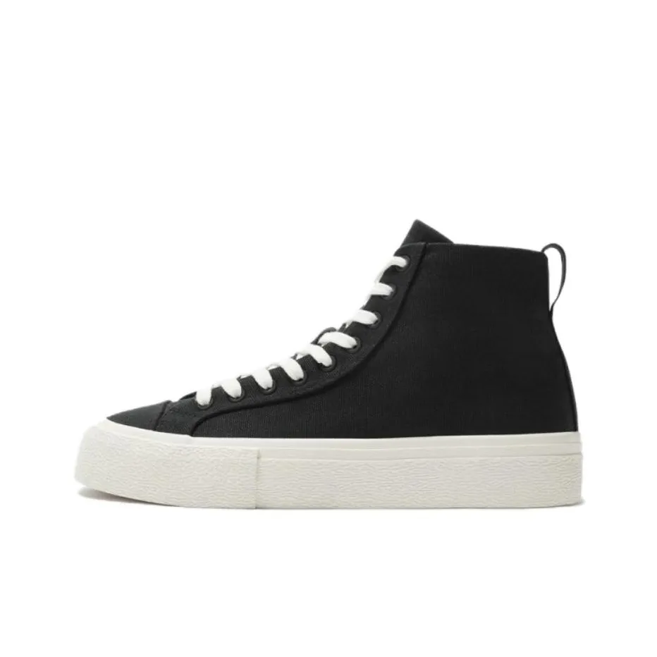 ZARA High Top Skateboard Shoes Men's Black