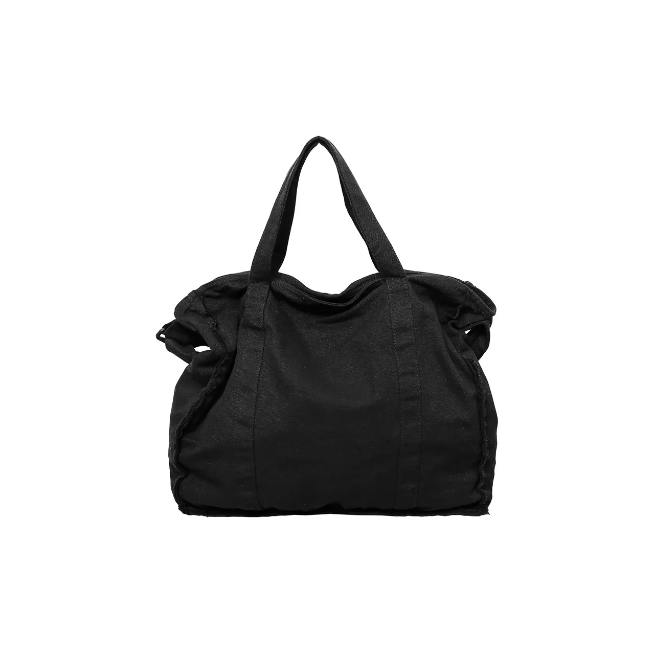 Travel Canvas Canvas Bag One Shoulder Handbag Regular Unisex Black/White/Gray/Khaki/Green/Brown