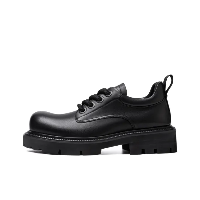 TUATARA Повседневные кожаные туфли унисекс черные