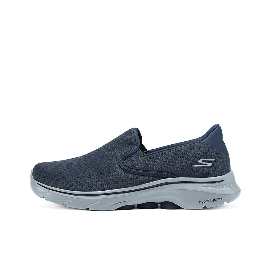 Skechers GO WALK Collection Low Top Casual Shoes Men's Blue