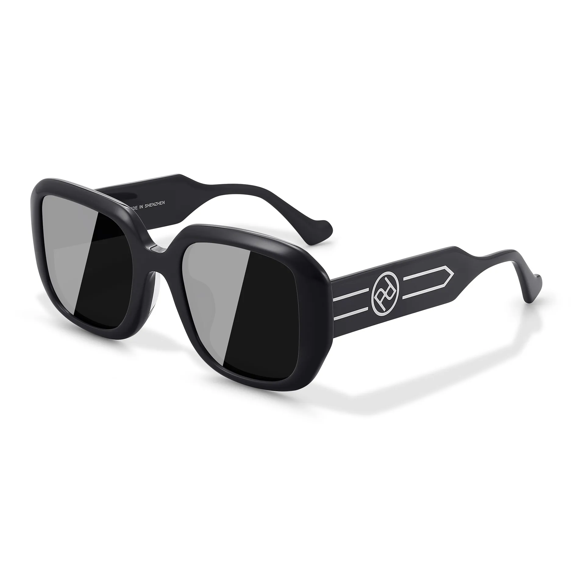 SUYAN Plate Frame Square Sunglasses Unisex