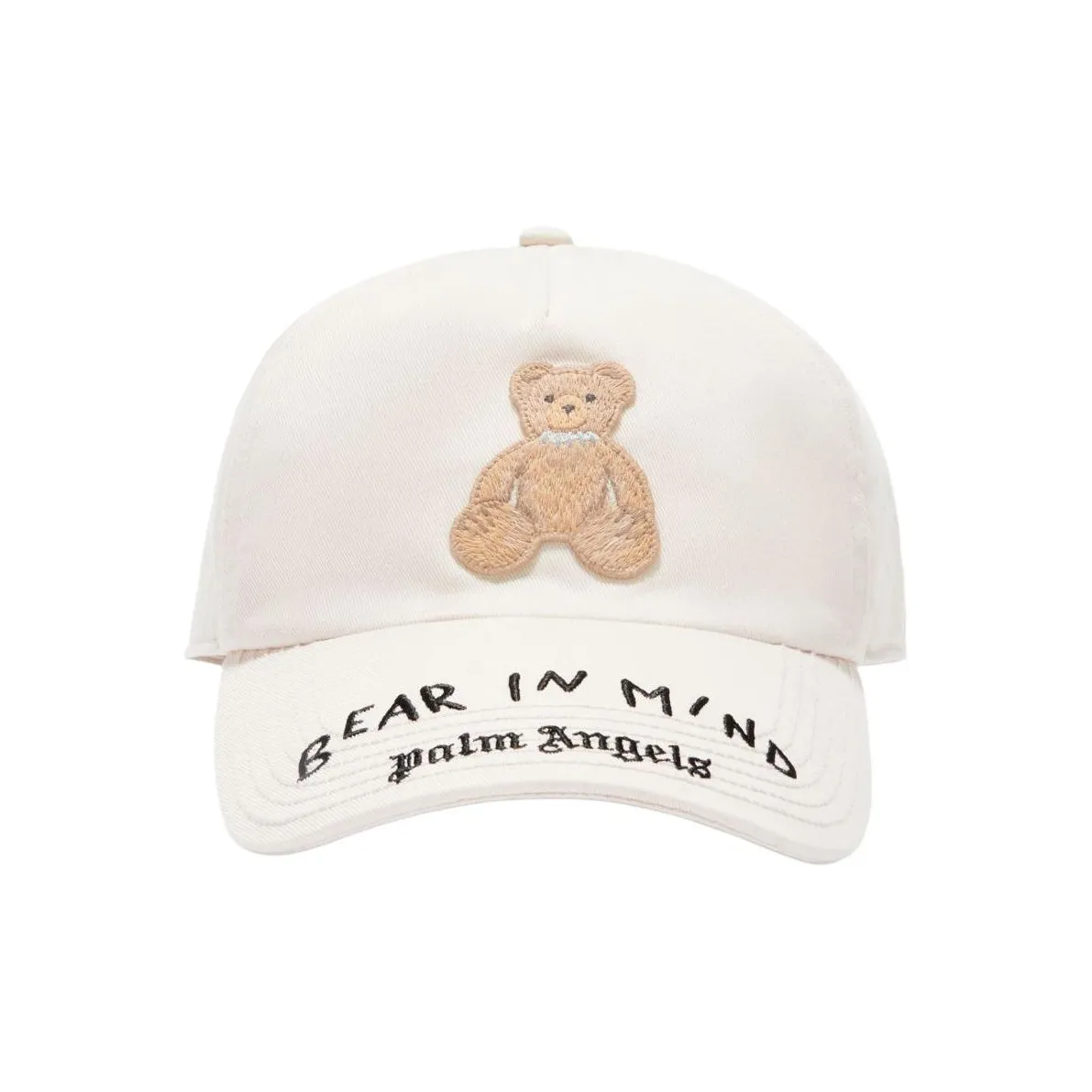 PALM ANGELS Bear Patch Baseball Cap