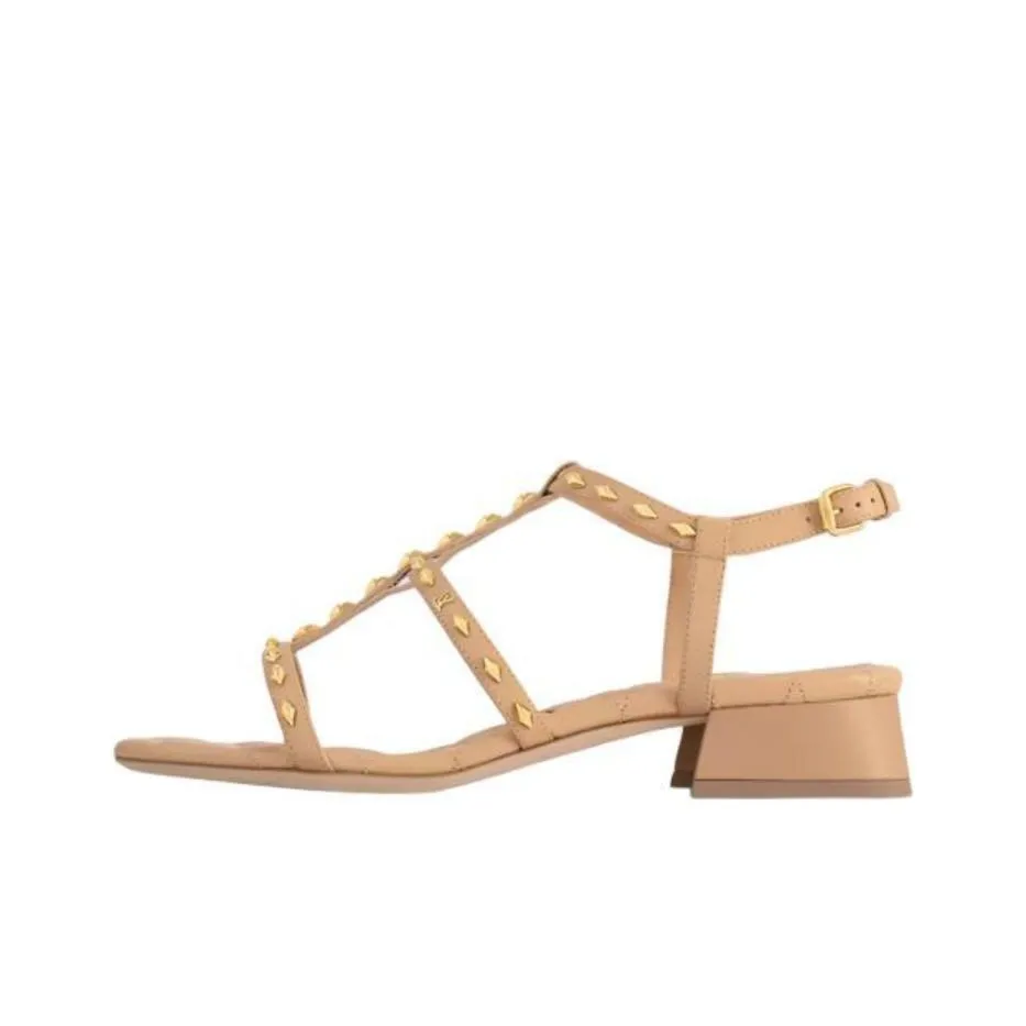 LOUIS VUITTON Céleste Strap Sandals 3cm Women's Beige