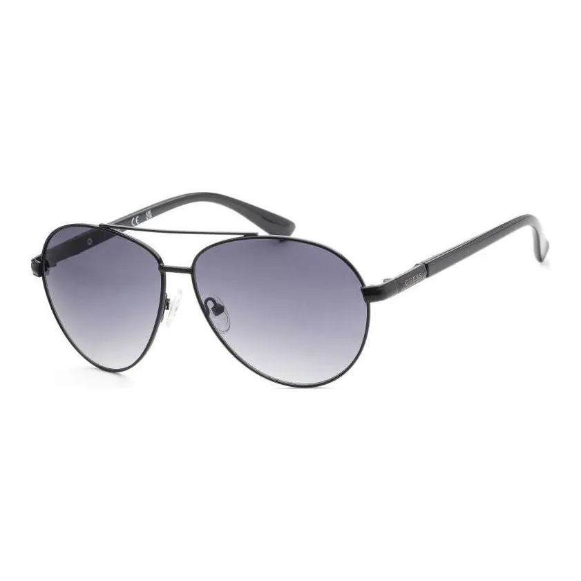 GUESS Aviator Sunglasses Men's Black