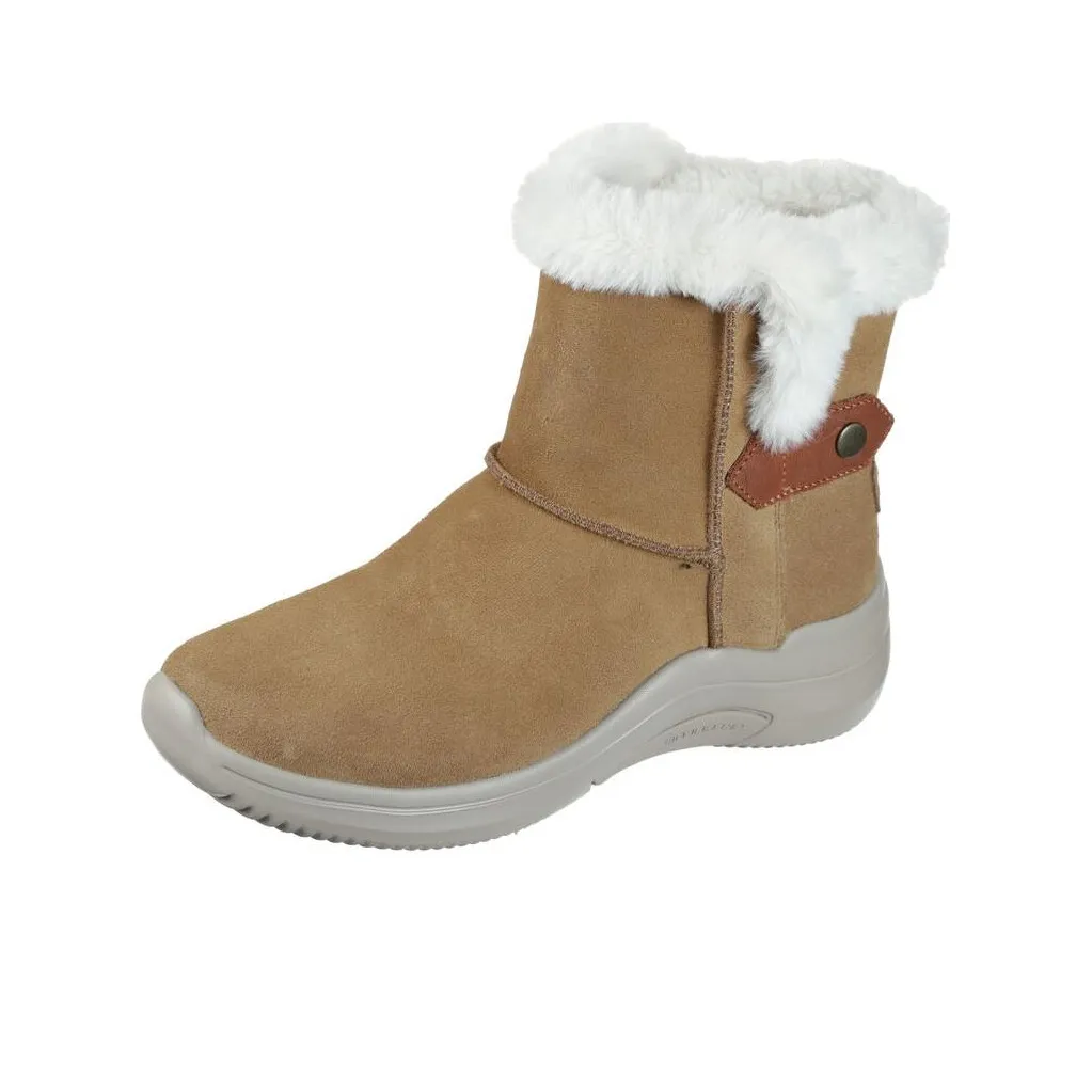 Skechers On The Go Термостойкий Водонепроницаемый Короткий Снегобут Хаки