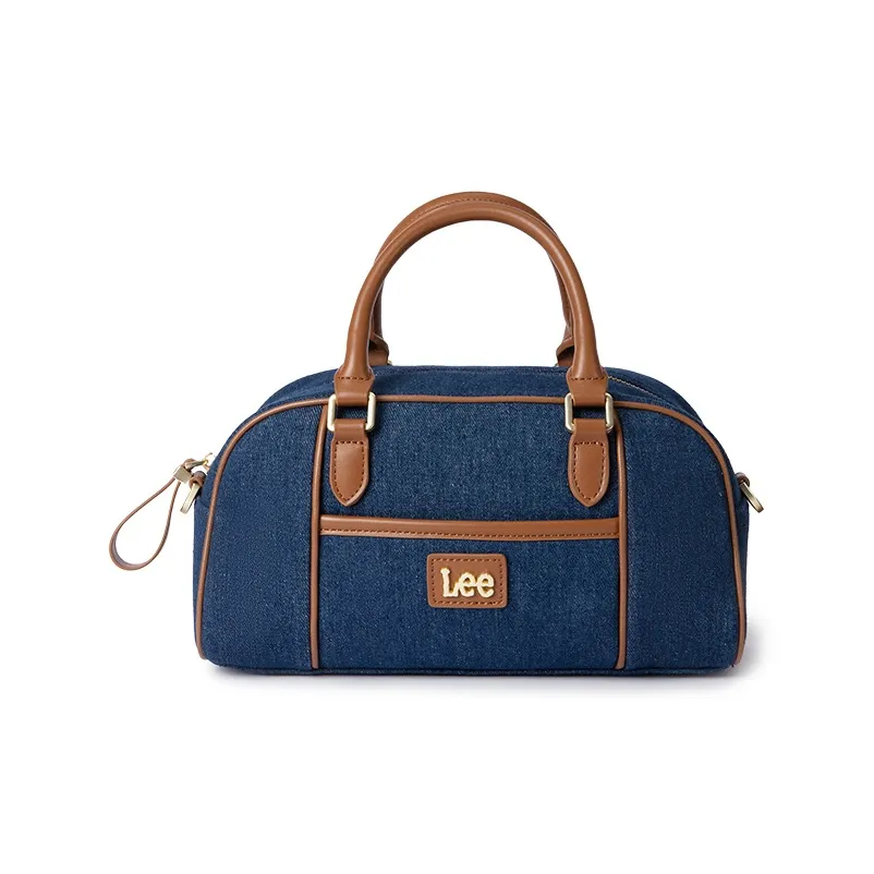 Сумка Lee Co-Branded Model Ткань Унисекс Джинсовый Синий Экрю Светло-Синий