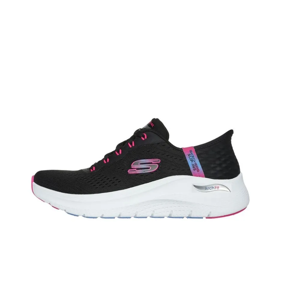 Skechers ARCH FIT 2.0 Low Top Casual Shoes Women's Black