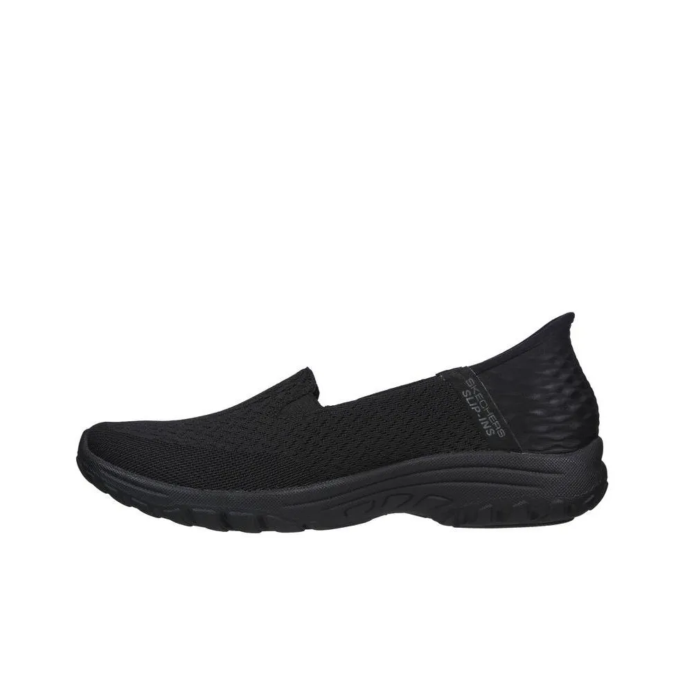 Skechers Reggae Fest Low Top Casual Shoes Women's Black