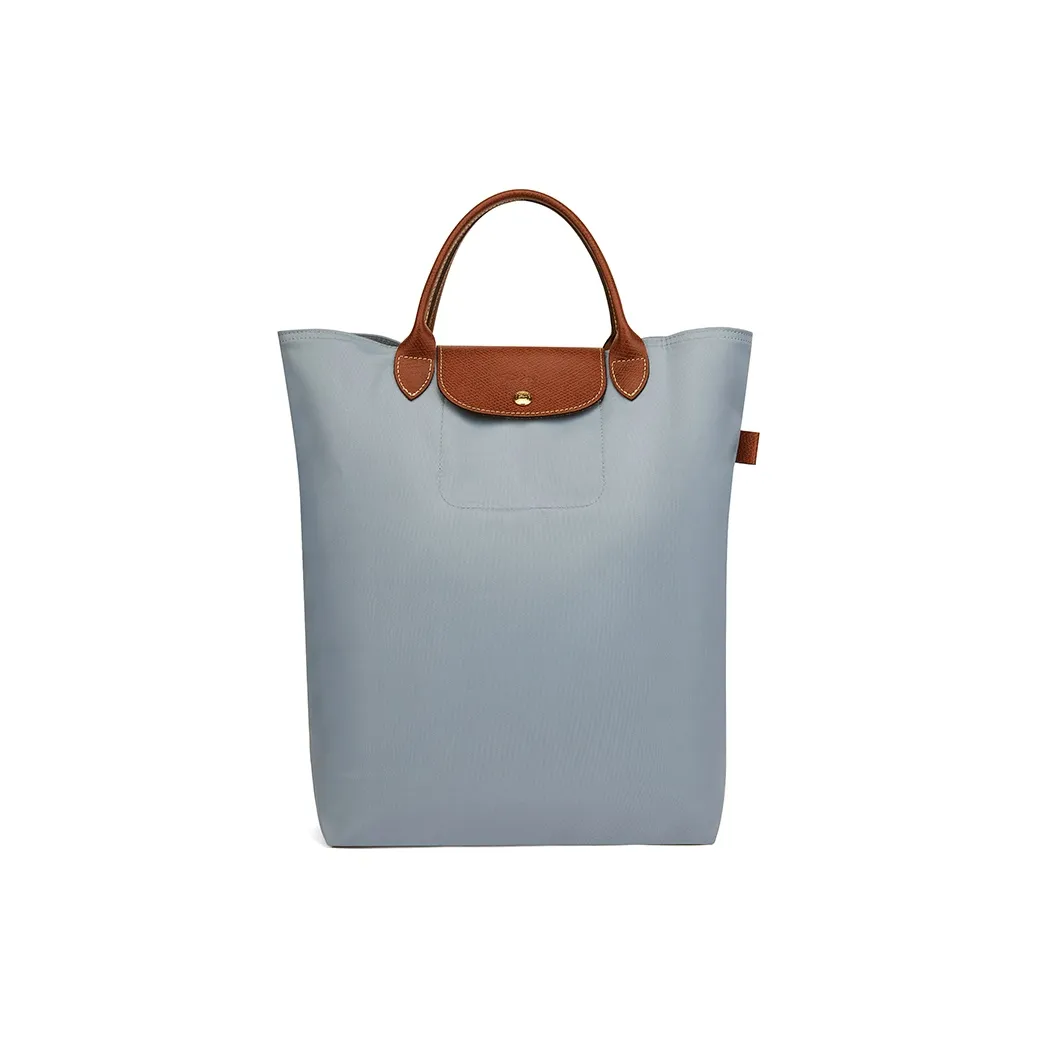 LONGCHAMP Переработанный полиамид Тоут Сумка Сумка для покупок Сумка Женская Светло-Серый