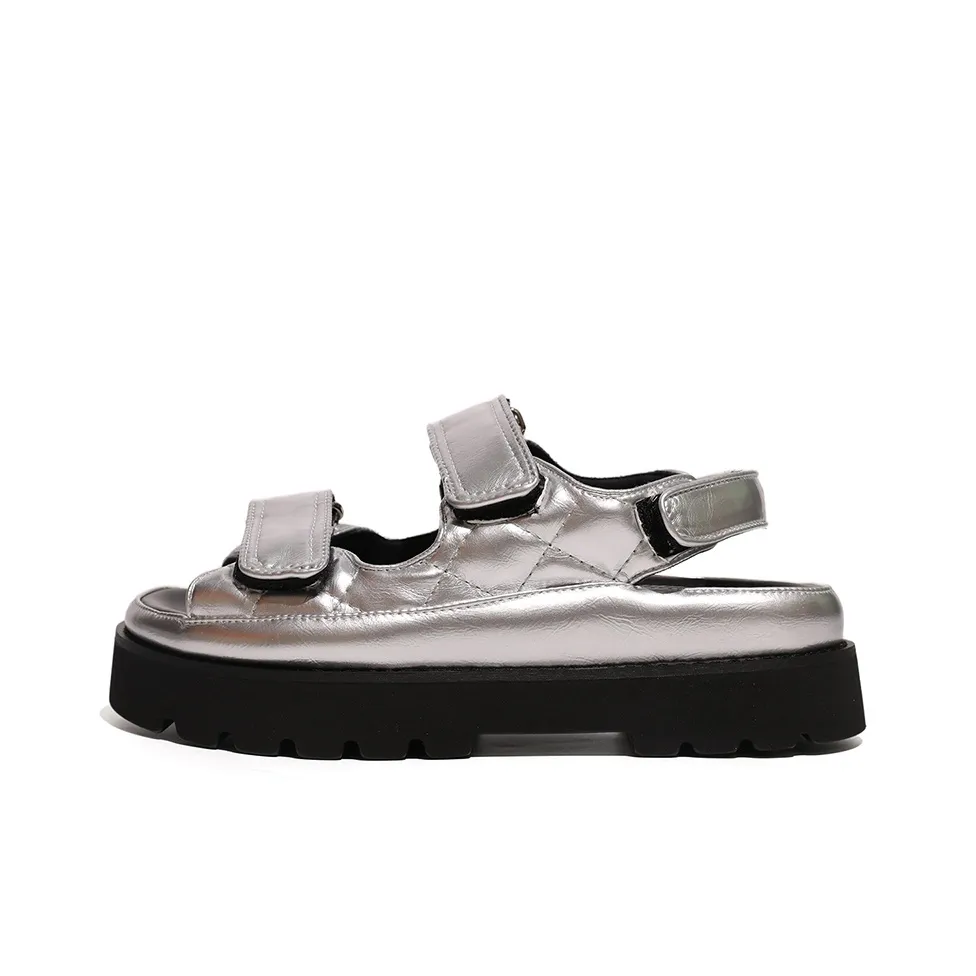 XIAOFAMIAO Strap Sandals Low Heel Women's