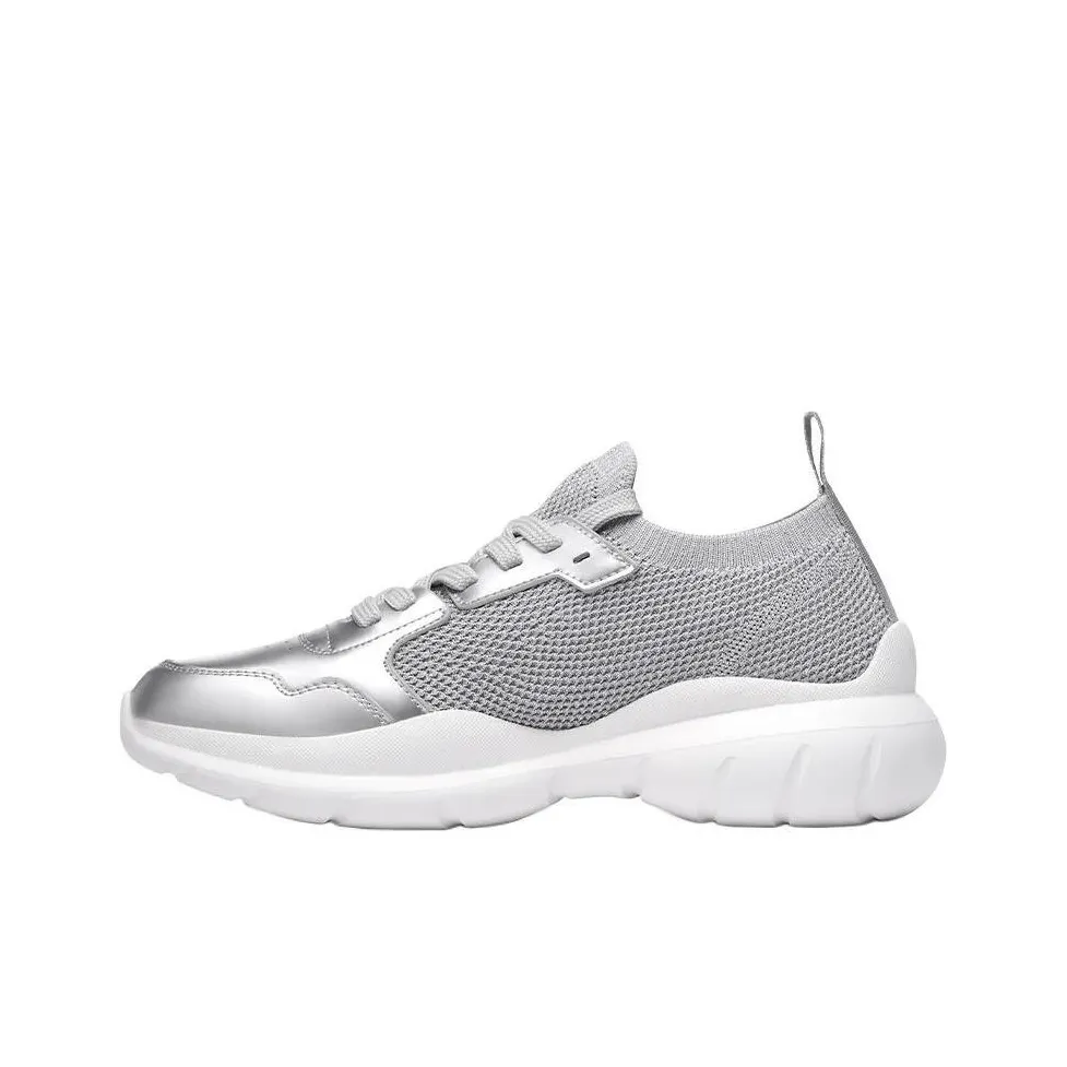 Stuart Weitzman/SW 5050 Low Top Casual Shoes Women's Silver