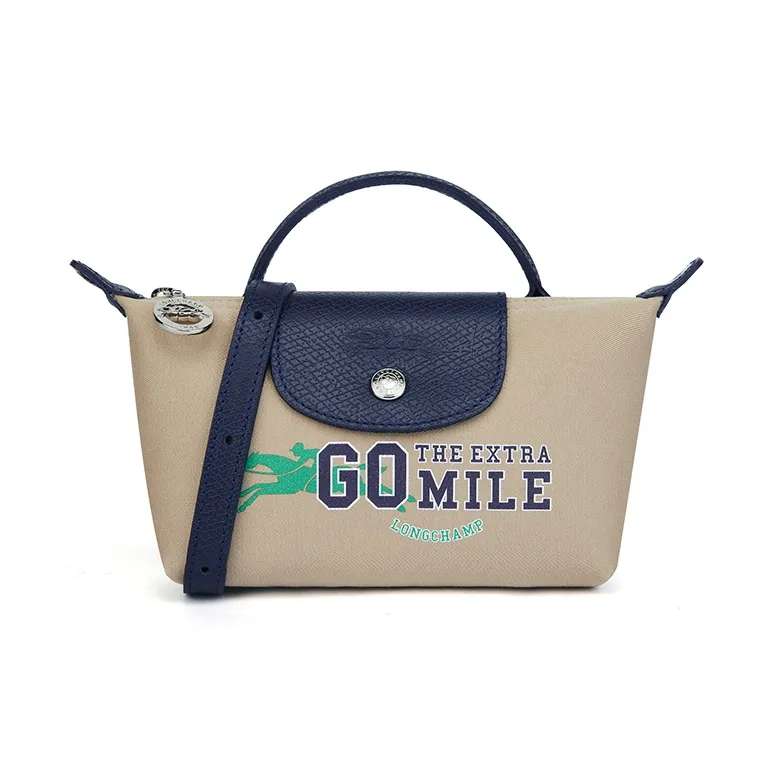 LONGCHAMP Le Pliage Холщовая сумка сумка через плечо сумка Extra Small женская светлый умбра