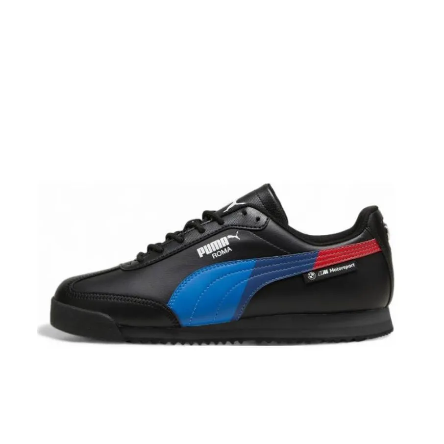 PUMA BMW MMS Roma Via Low Top Casual Shoes Men's Black