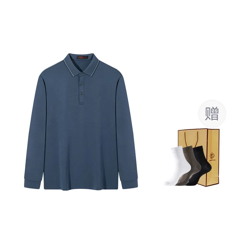 SEVEN Polo Shirt For Fall And Winter Men's