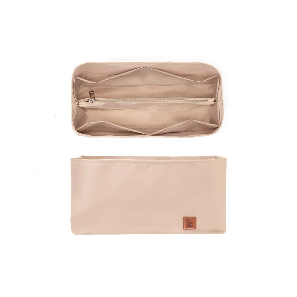 Tide Tribute Silk Goyard Storage Bag With Lightweight Medium Size Lining And Accessory Unisex Coffee/Beige/Umber