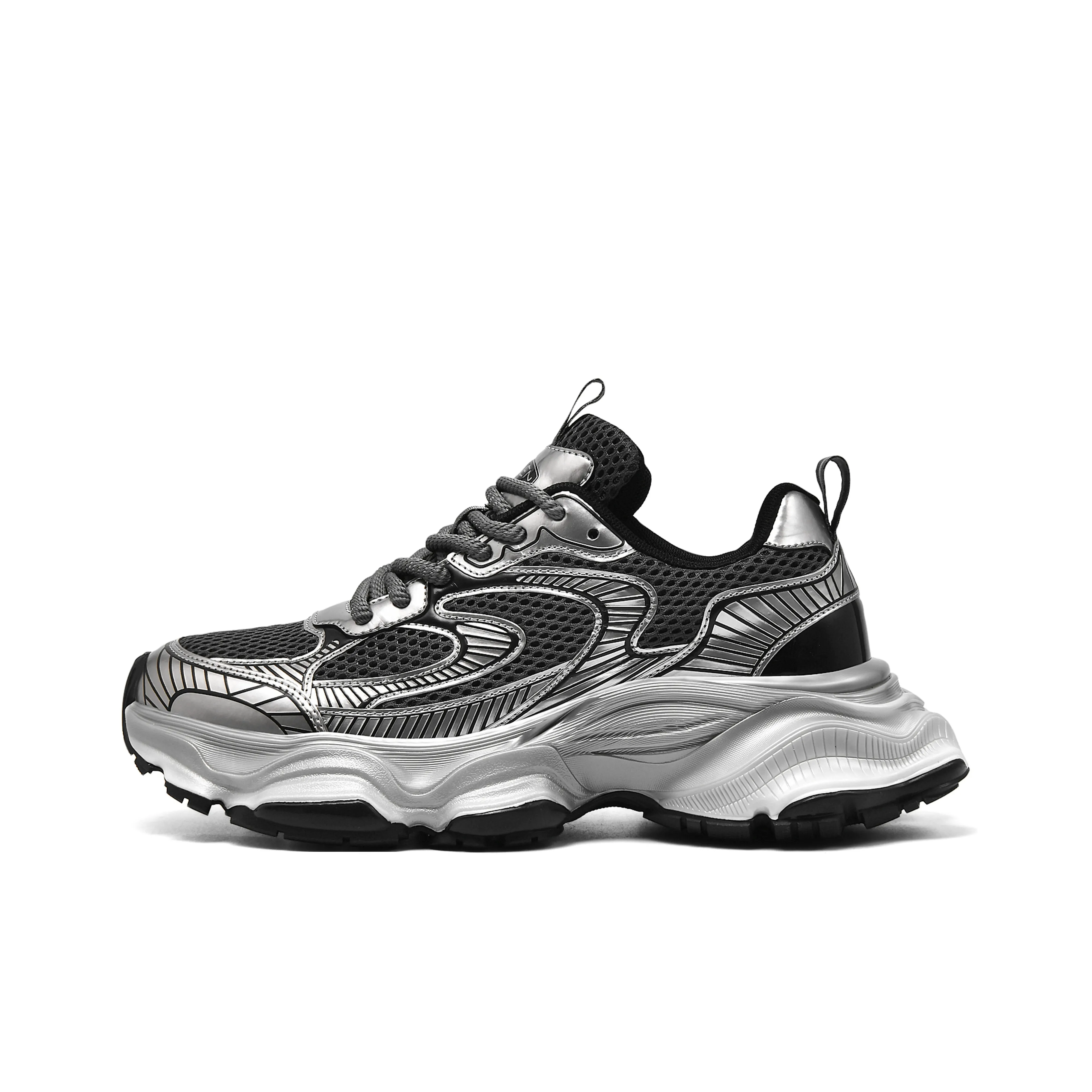 TRUEN Techwear Коллекция Низкие Кеды с Толстой Подошвой Унисекс