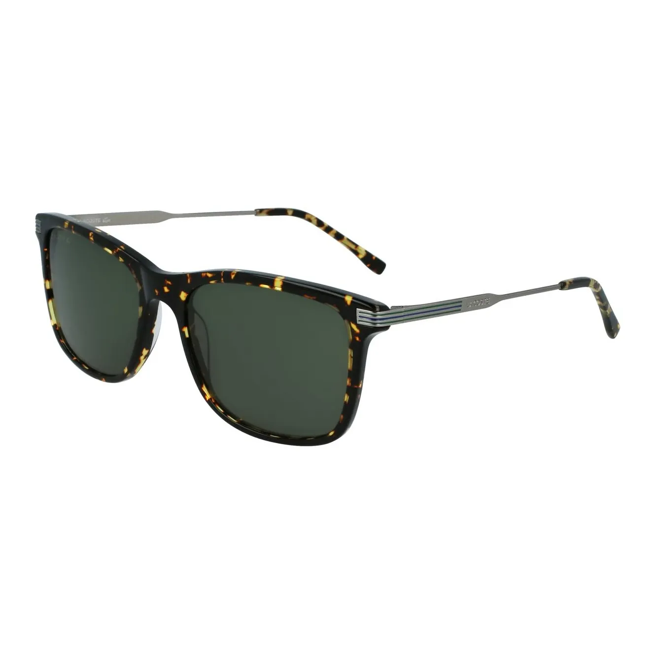 LACOSTE Tortoiseshell Square frame Sunglasses