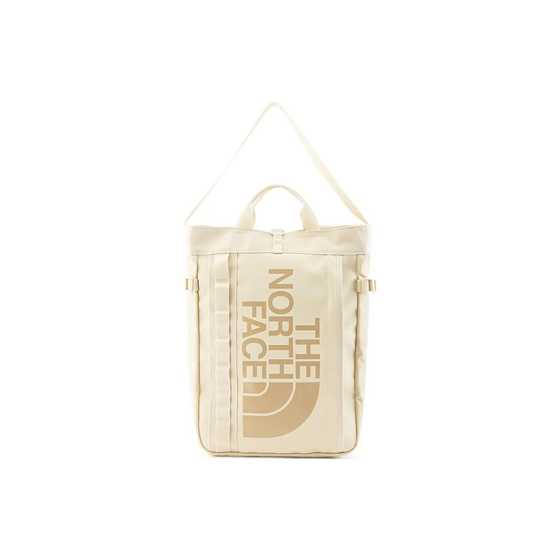 THE NORTH FACE 19L One Shoulder Crossbody Portable Outdoor Bag Polyester Gravel Sand & Stone Tan Multicolor Unisex