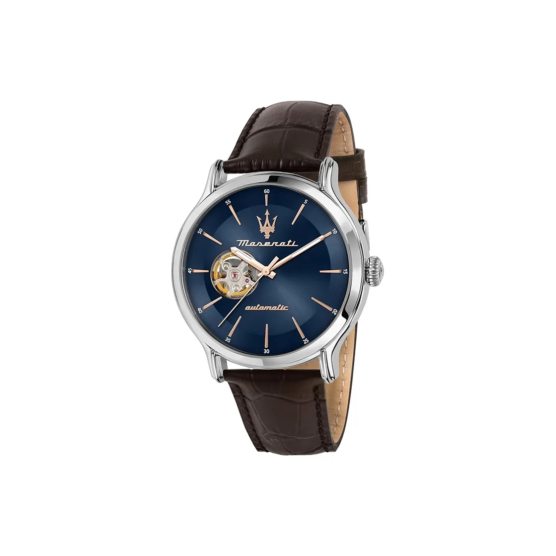 Maserati Автоматический Механический Часы Мужские 42 мм Синий