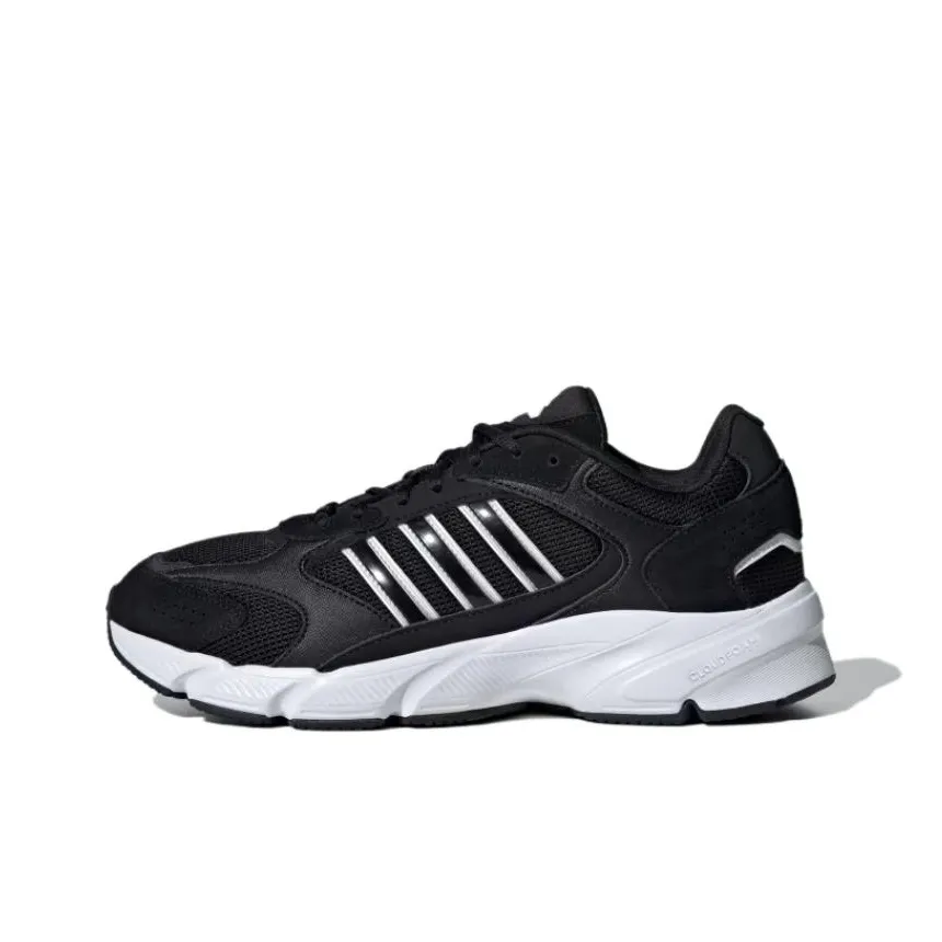 Adidas Crazy Chaos 2000 Slip-resistant Abrasion-resistant Low Top Casual Running Shoes Men's Black Adidas Crazy Chaos 2000 Противоскользящий Устойчивый к истиранию Низкий Топ Повседневные Беговые Кроссовки Мужские Черные