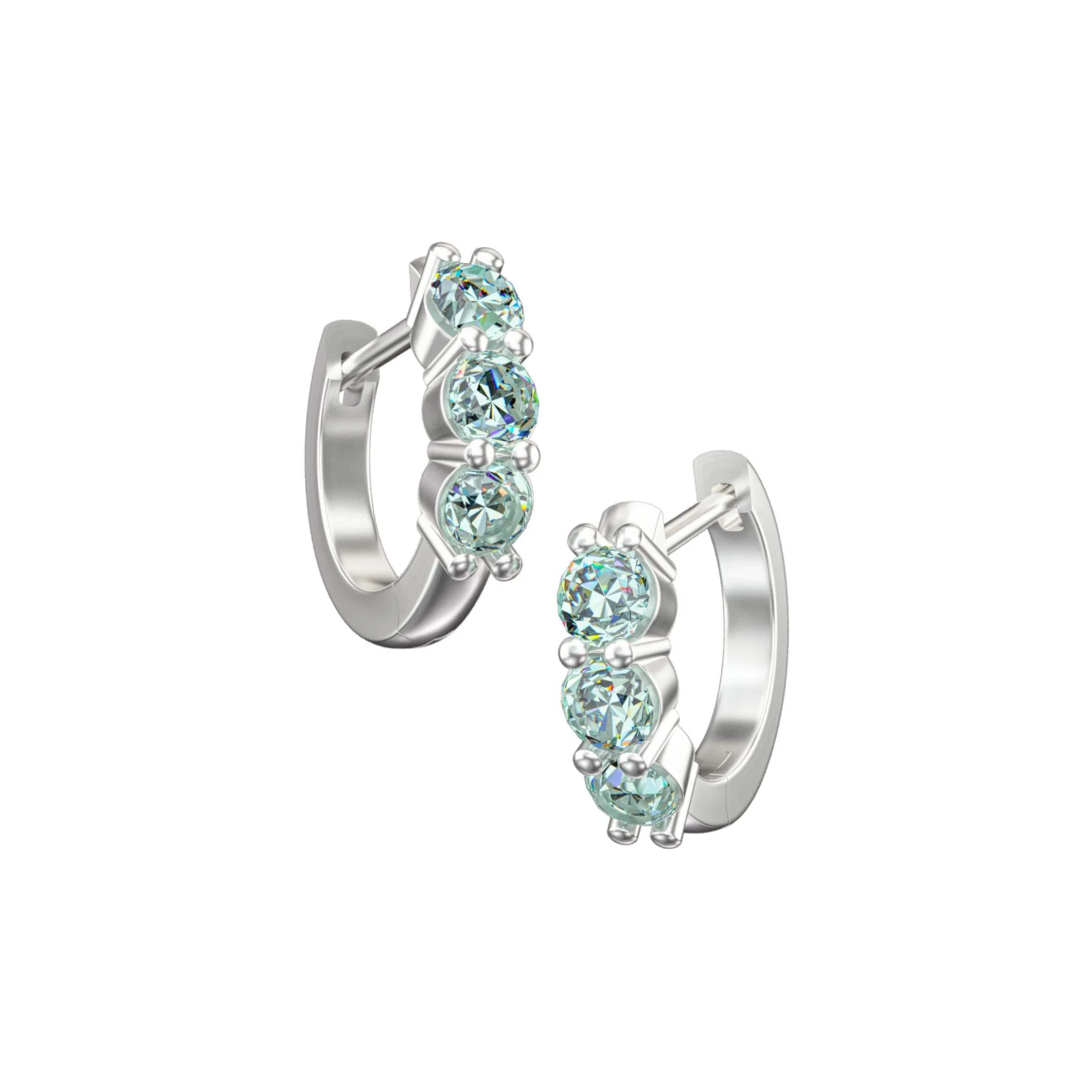 ICEGANG Серьги-кольца из стерлингового серебра 925 пробы Stud Универсальные для ушной раковины Унисекс