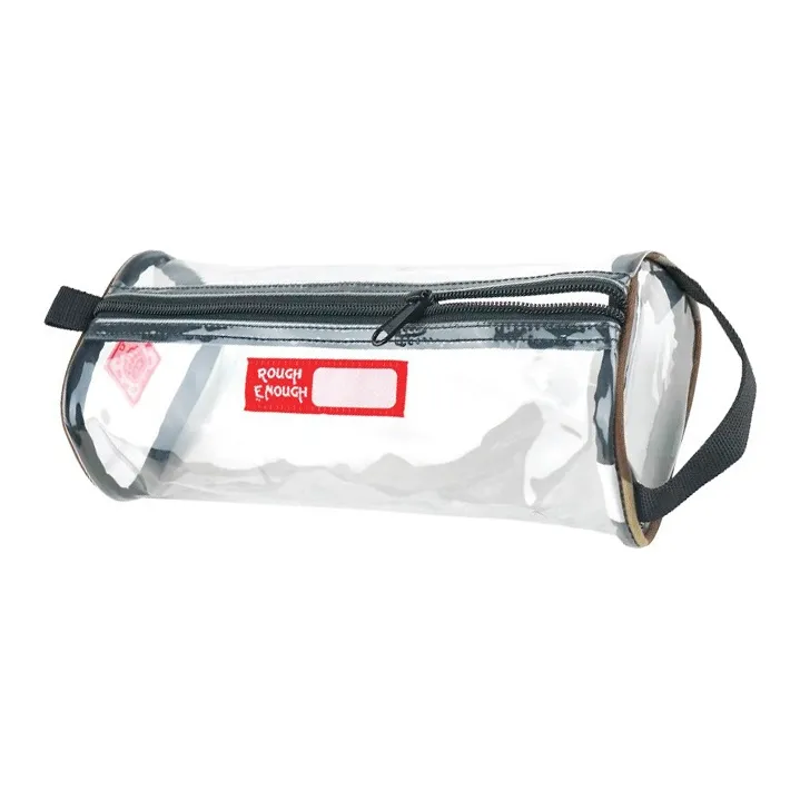 Rough Enough PVC Toiletry Bag Unisex Transparent