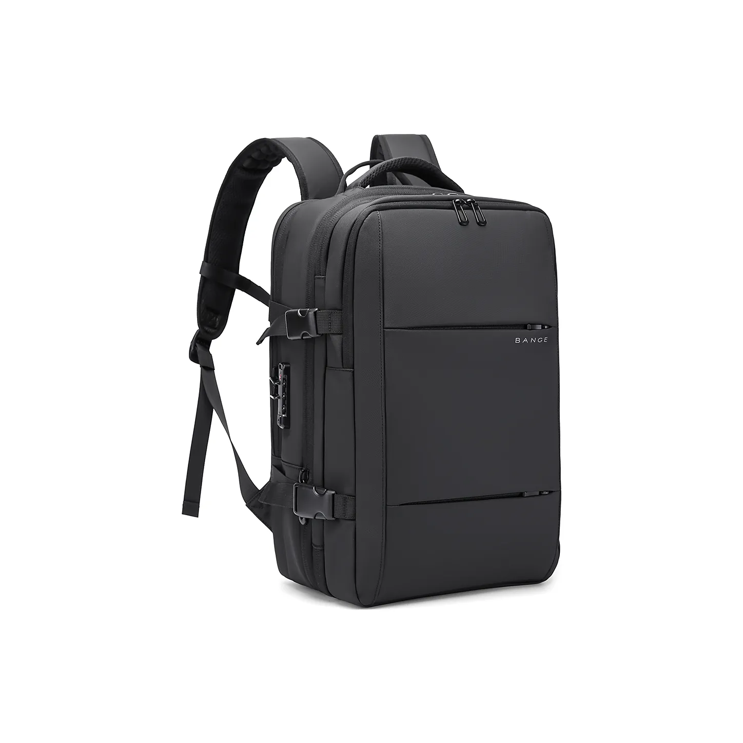 BANGE Water Repellent Backpack Men's Black