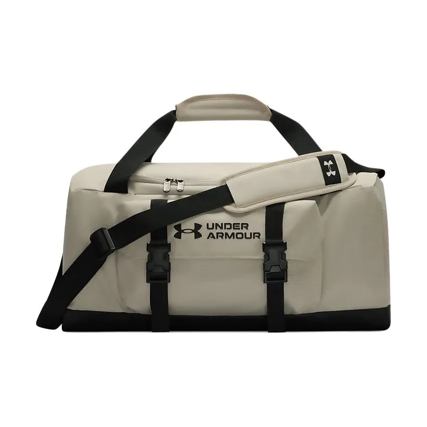 Under Armour Gametime Polyester Travel Bag Small Size Unisex Khaki Gray