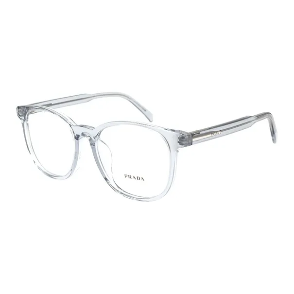 PRADA Круглые Оправы для Очков Мужские Прозрачные