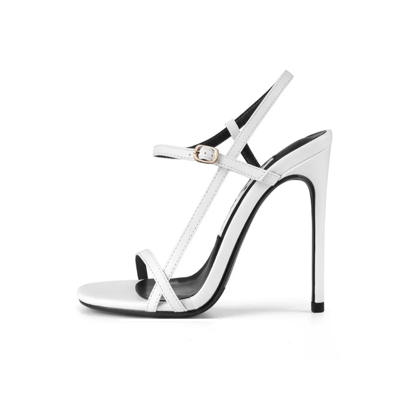 Ganxiaojie One Ремешок Сандалии Женские Белые