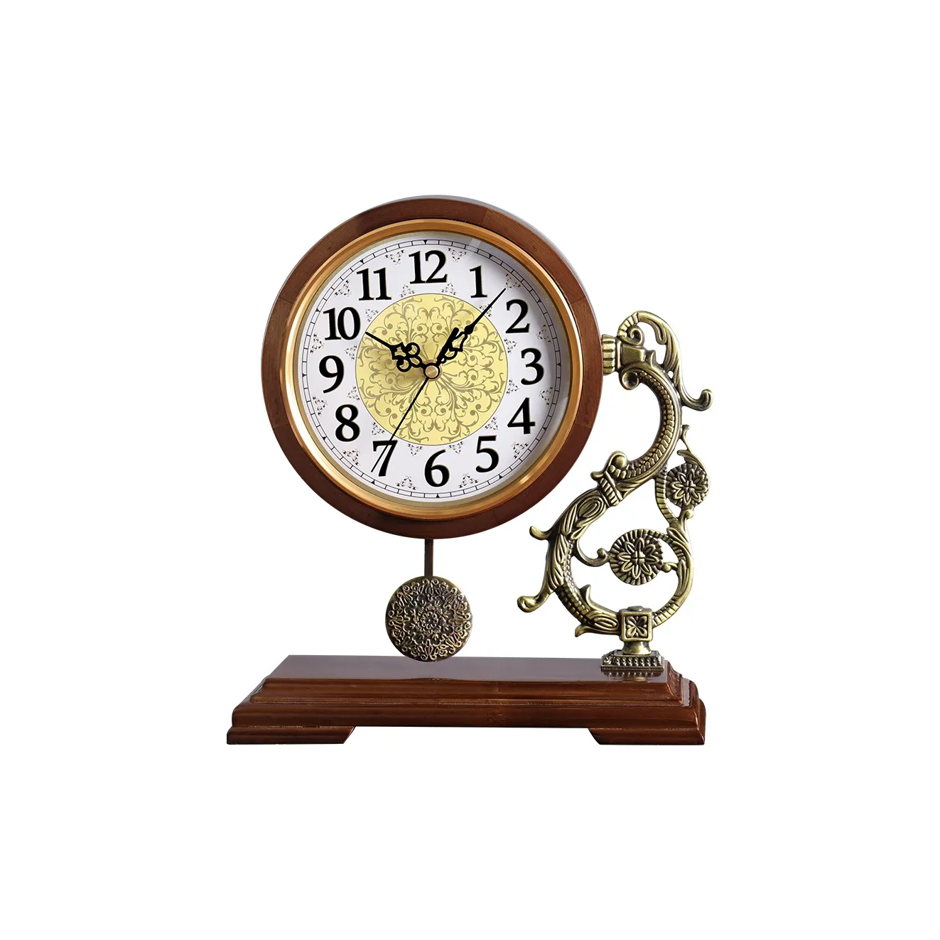 HENSE Кварцевый механизм часы на стол унисекс белый циферблат HD289