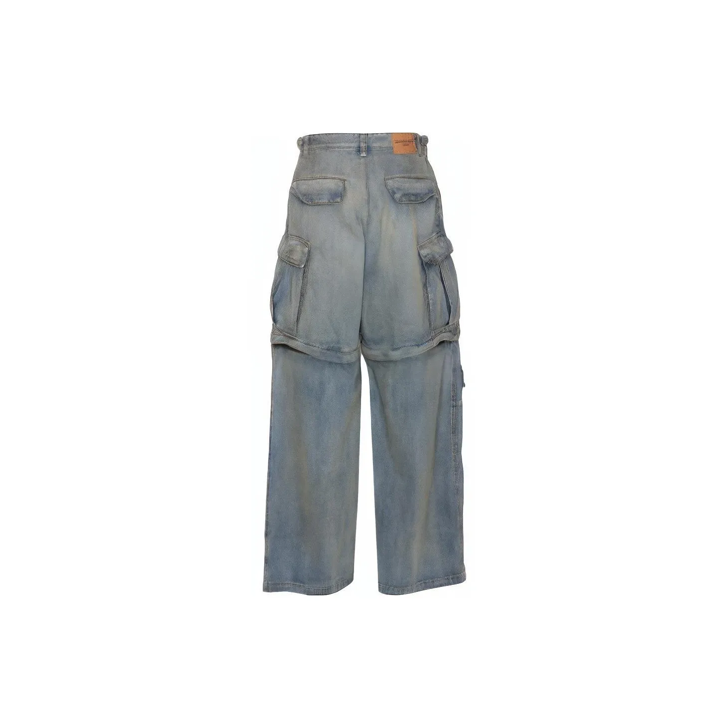 Balenciaga Cargo Wide leg Jeans