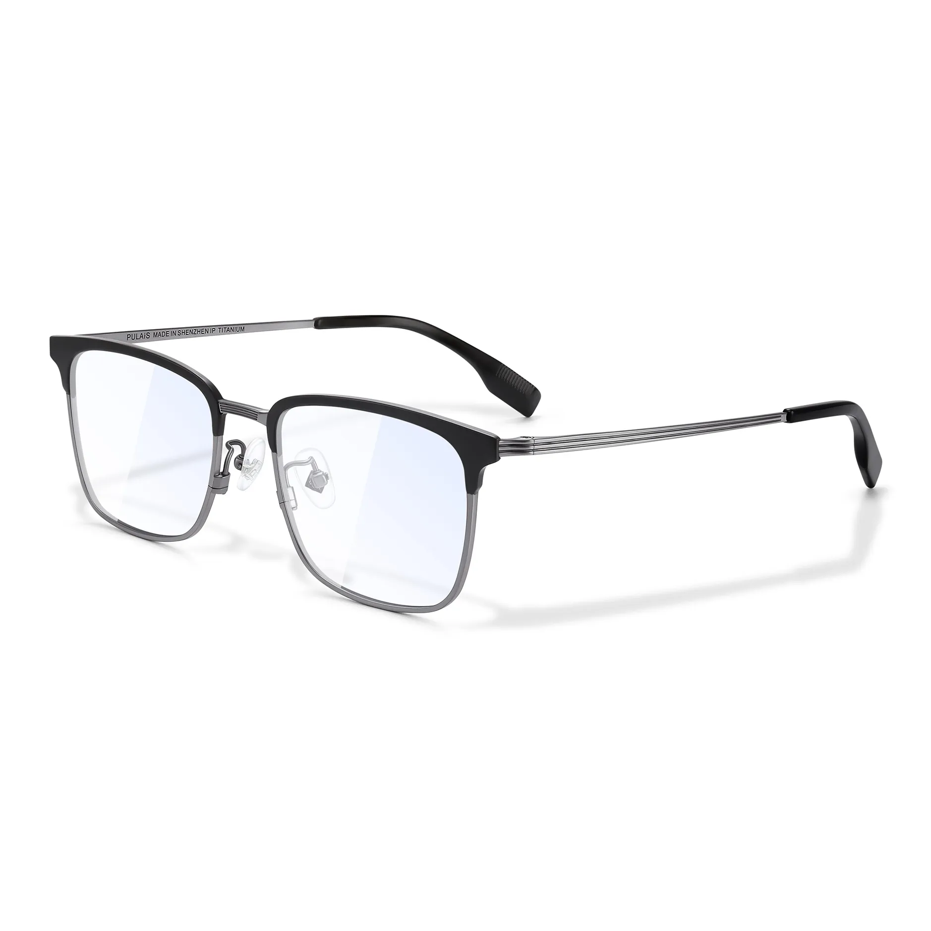 PULAIS Титан Оправа «Брови» Очки с защитой от синего света Унисекс