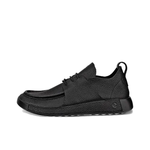 Ecco Comme Collection Мужские повседневные туфли Low Top Черные Мужские