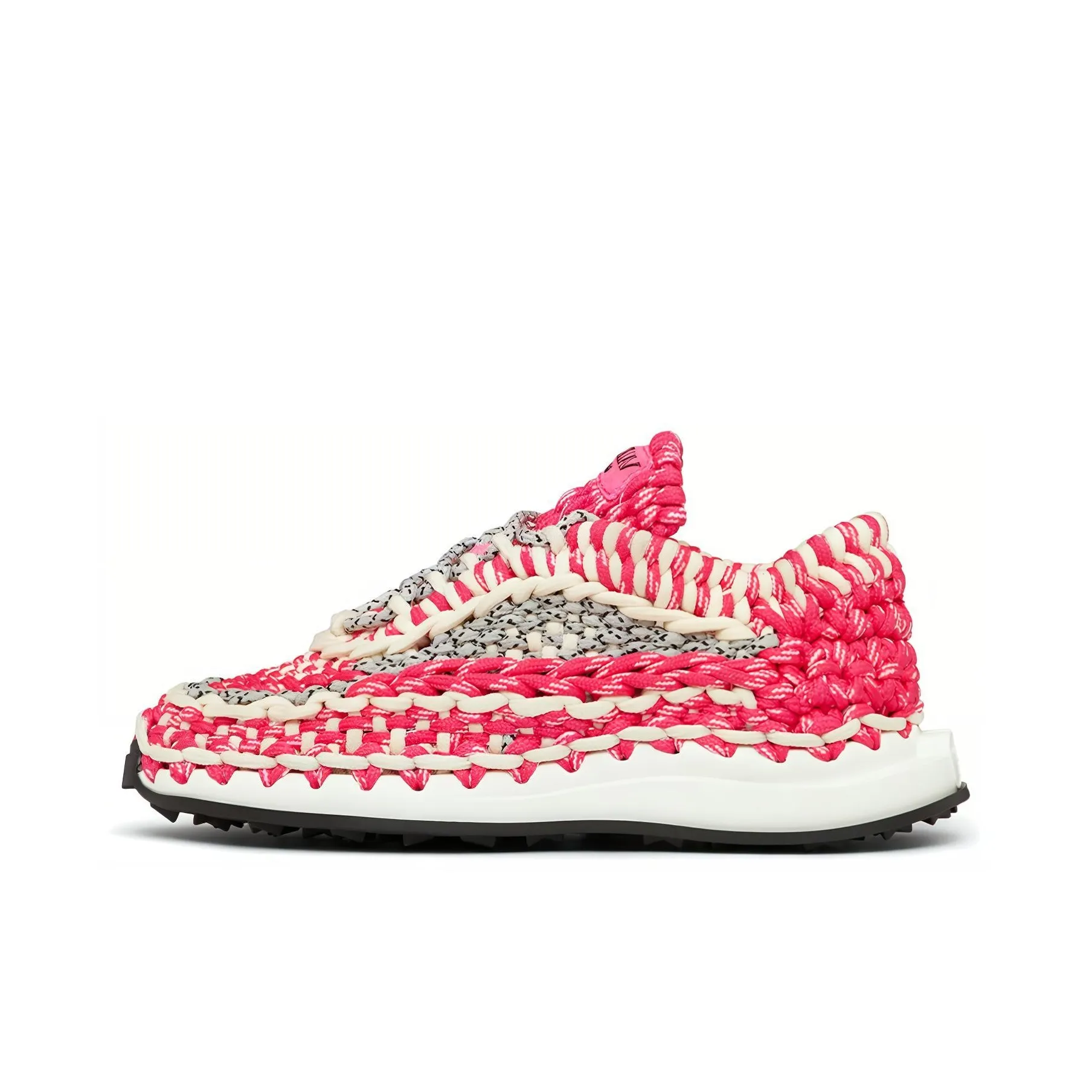 Valentino Crochet Low Top Athletic Shoes Women's Red