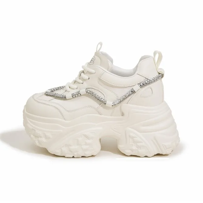 Milan Love Song Противоскользящий Устойчивый к истиранию Легкий Низкий Топ Кроссовки с Толстой Подошвой Женские