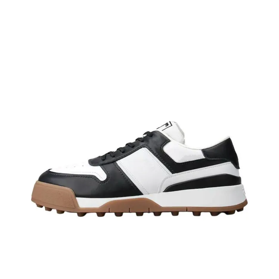 TOD'S Panelled Lace Up Sneakers