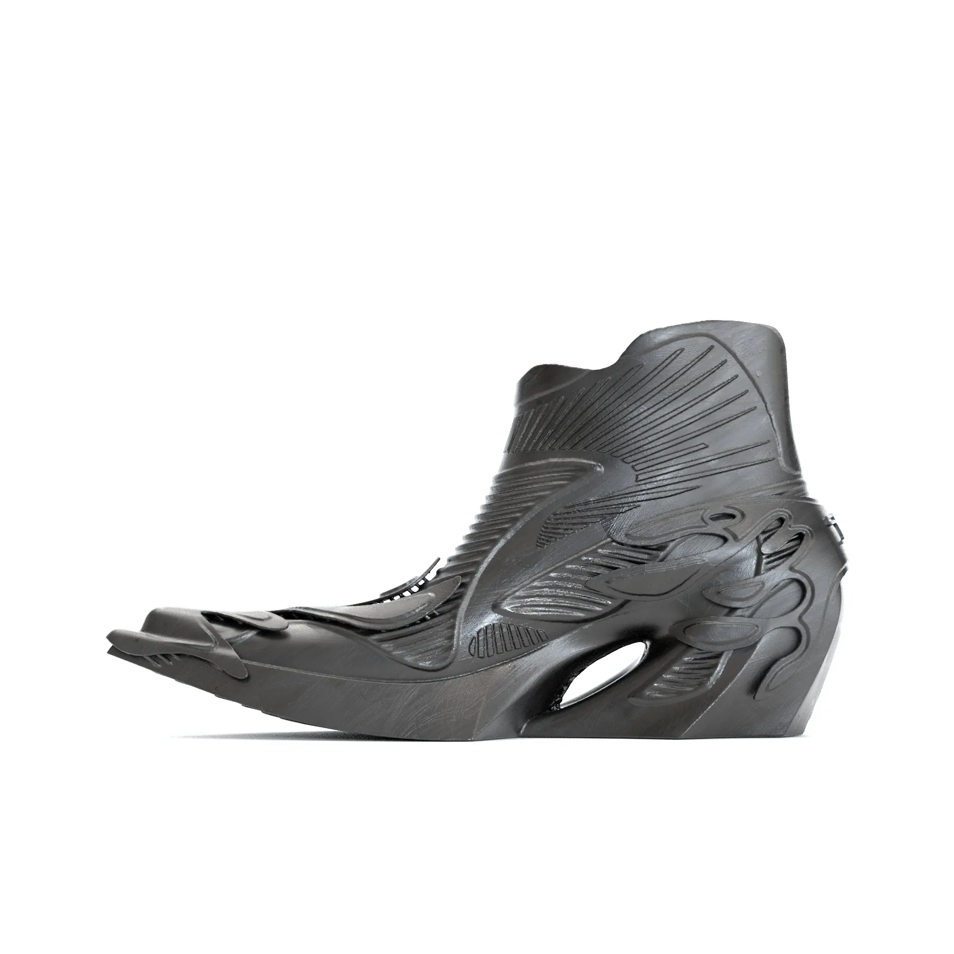 SCRY Machete Middle High Top Casual Shoes Unisex Lead
