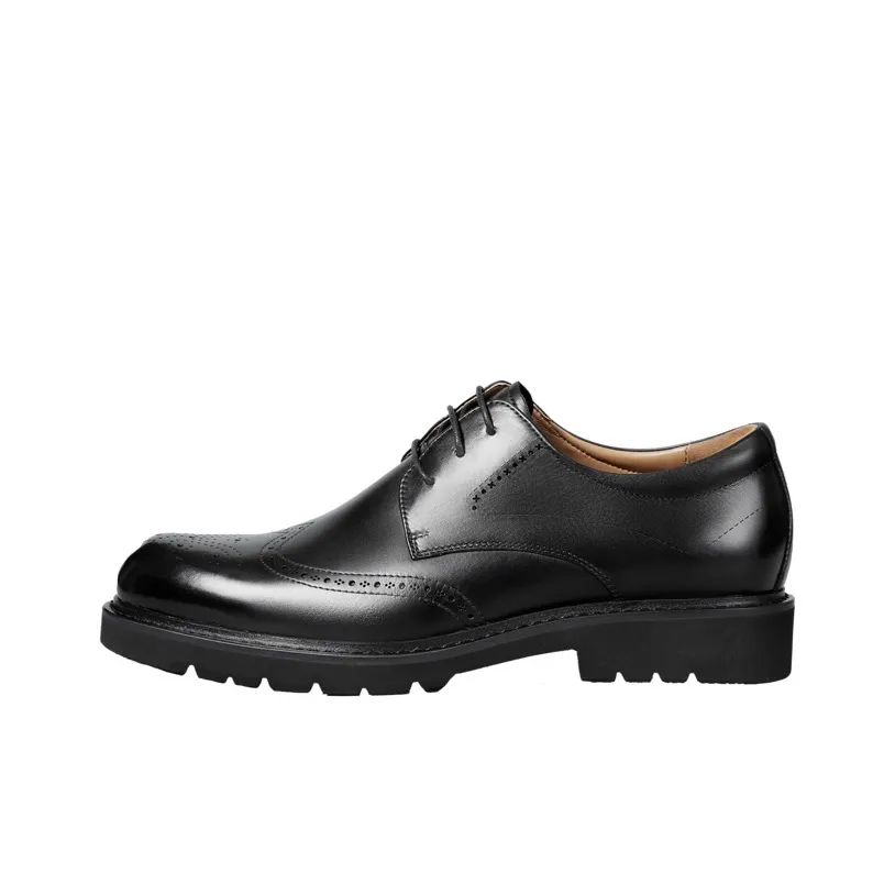 GOLDLION Dress Shoes Men's Black