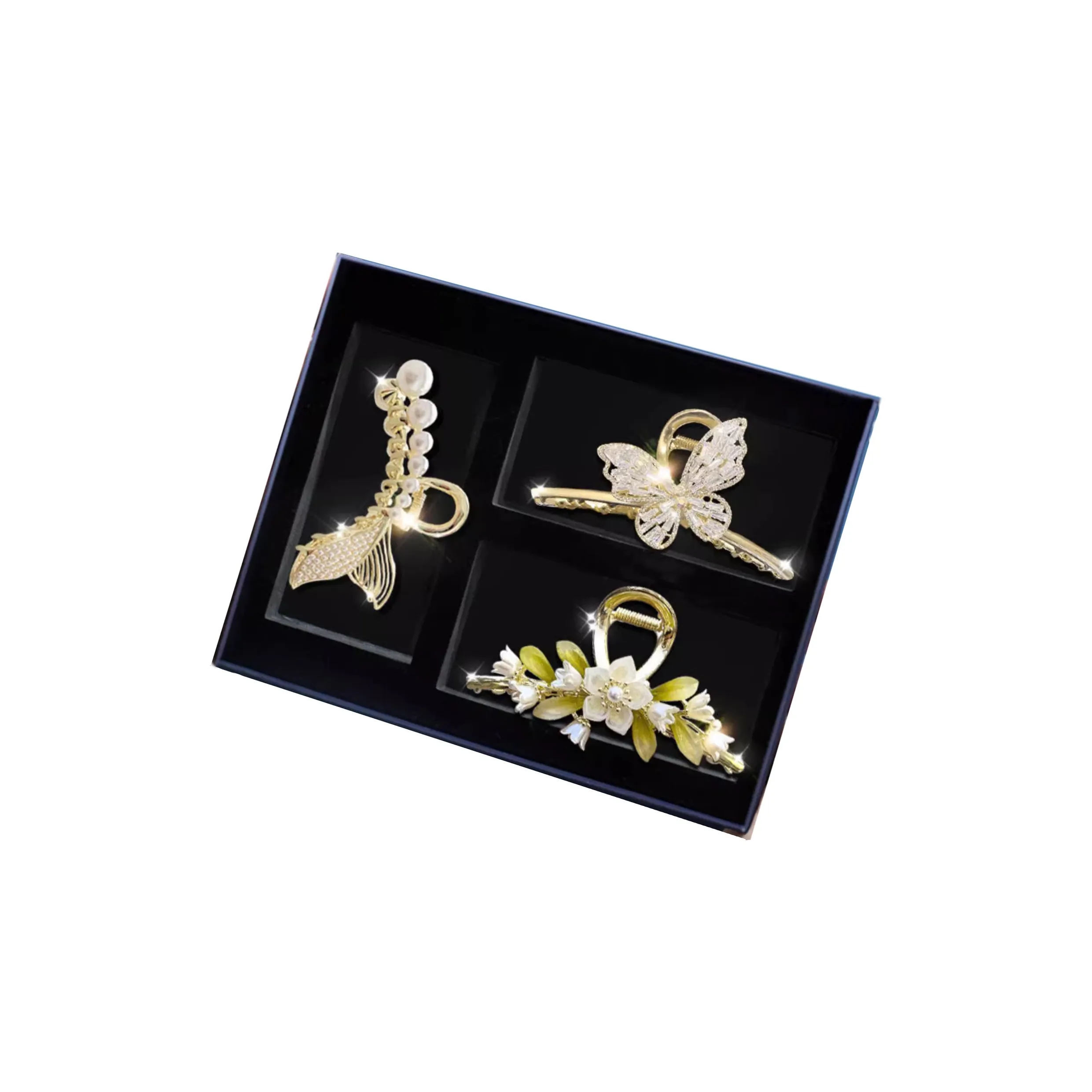 DJIN Акриловые заколки для волос женские