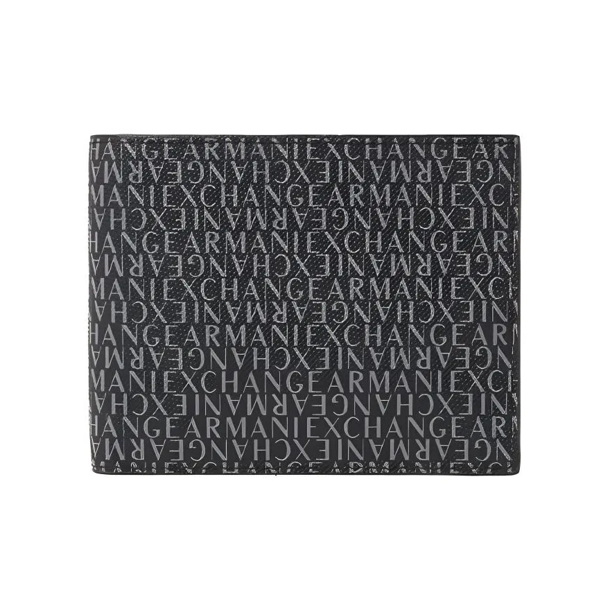 ARMANI EXCHANGEAE Polyester With Cotton Wallet Men's Black